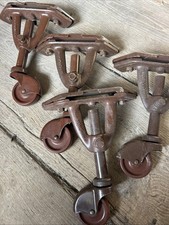 Antique castors industrial - antique,