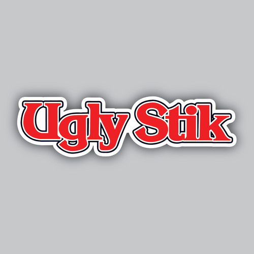 Ugly stik vinyl sticker - stik, sticker/decal
