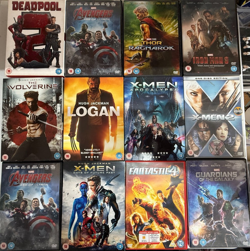 Superhero dvd bundle joblot - dvd,