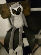 Ring Tailed Lemur Large Nature Planet Soft Toy Plush Comforter