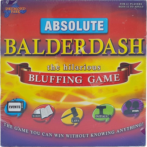 Absolute balderdash board game - absolute,