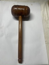 Vintage Wooden Gavel / Mallet