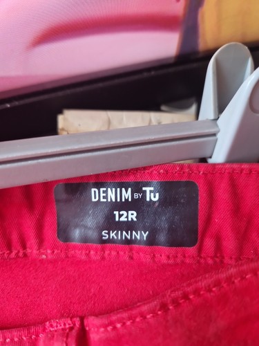 Red skinny jeans 12r - tu,