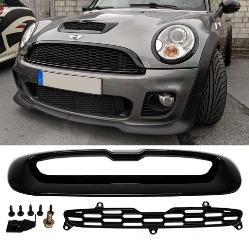 Black gloss bonnet scoop - black,