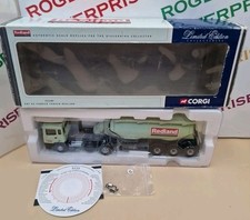 Corgi CC11904 ERF EC Powder Tanker Truck - Redland 1:50 Scale Limited Ed Boxed