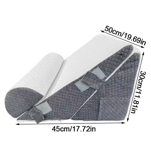 Bed wedge pillow support - bed,