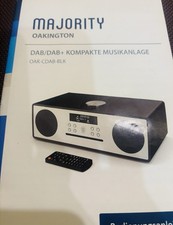 Majority Oakington DAB/DAB+ Digital FM Radio Bluetooth Wireless CD Player  