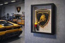 Lamborghini Frame Art Wall