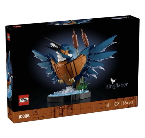Lego icons kingfisher - kingfisher, bird