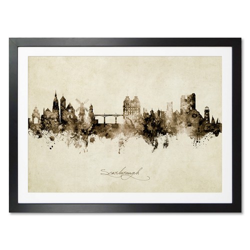 Scarborough skyline poster - scarborough, skyline,