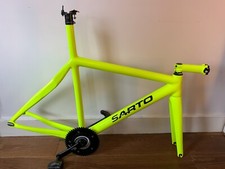 Sarto carbon track frame, fork, seat post topper & stem