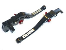BUELL XB12  2004-2008  SHORT BLACK BRAKE AND CLUTCH LEVER SET TRACK ROAD S3ZL