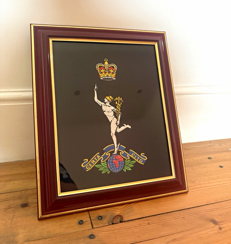 Royal corps signals - royal, framed