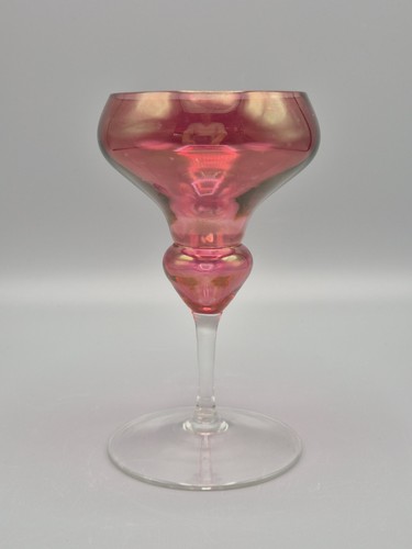 Vintage lustre cranberry glass - cranberry,