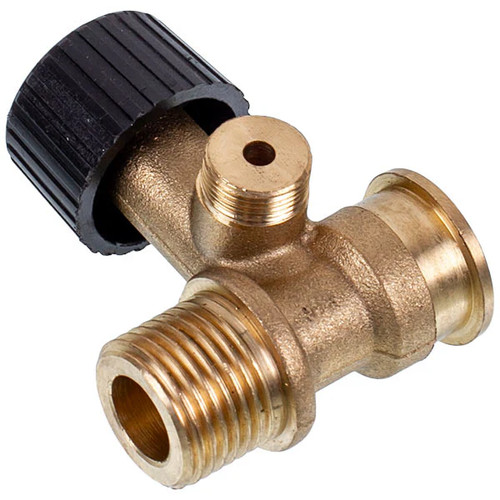 Gas fired boiler tap - gas-fired, filling