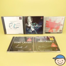 PS1 Silent Hill Parasite Eve 1 2 Dino Crisis 1 2 NTSC-J Japanese PlayStation