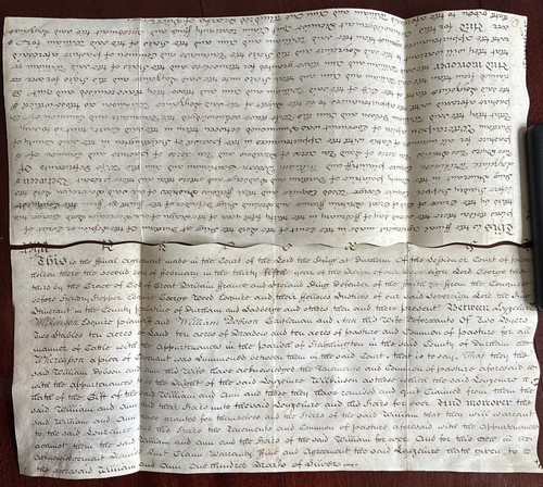 Original 1795 english - english, vellum