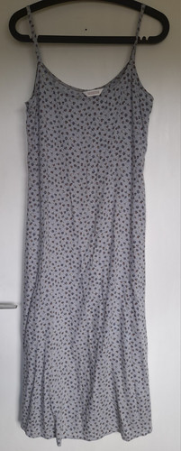 Vintage blue floral - f&f, woven