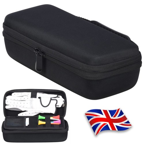 Golf ball storage case - ball, glove