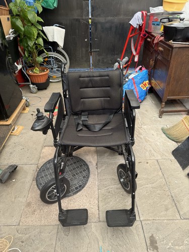 Electric foldable wheelchair - foldable,