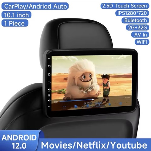 Dual rear monitors inch - rear,