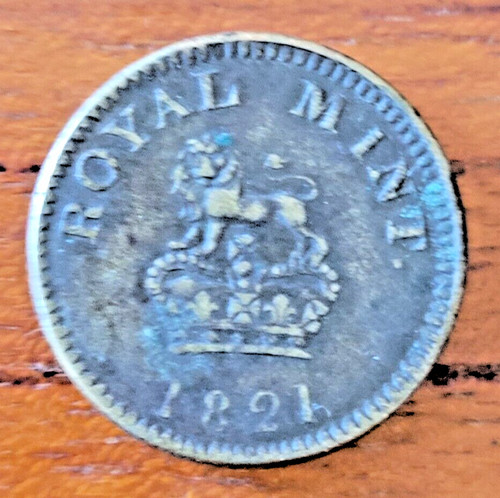 1821 george royal mint - george,