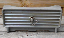 Vintage Original MAYFAIR Grey Cast Iron Fire Ash Pan Grate Cover Dampener*