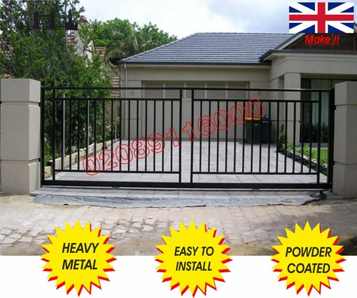 Driveway gates metal - metal,
