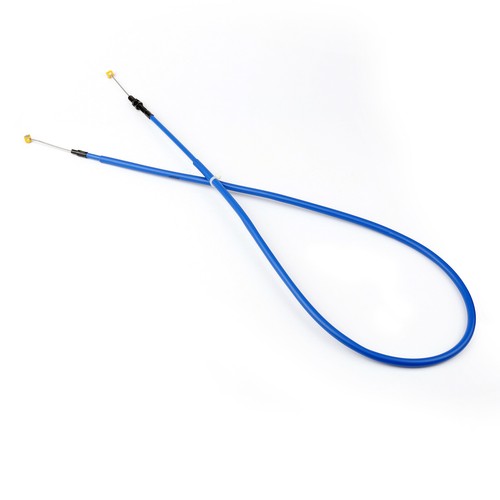Blue wire steel - steel, braided