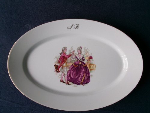 Limoges 400mm platter 19th - limoges,