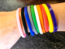 Set of 8 Slim Unisex Silicone