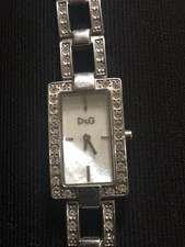 D & G Watch Pearlised Face And
