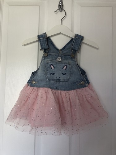Oshkosh unicorn dungaree dress - oshkosh,