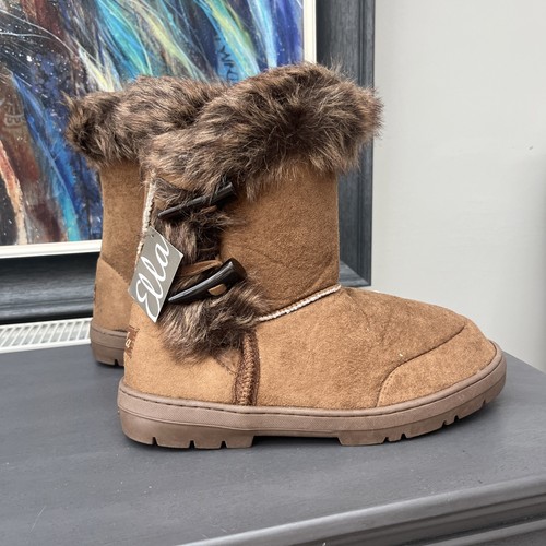 Ella faux suede - , size