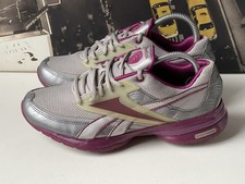 REEBOK EASYTONE Ladies Grey Purple Walking Trainers UK 4.5, EU 37.5
