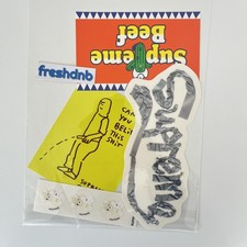 Supreme 4 Sticker Pack Ss25