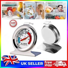 Refrigerator Freezer Thermometer Dial Temperature Gauge Meter Stainless Steel UK