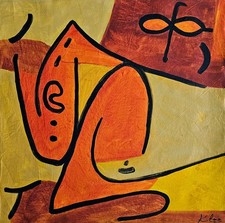 Paul Klee Signed Abstract
