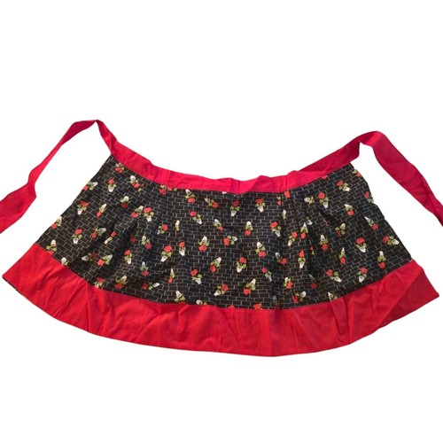 Vintage half apron brick - half,