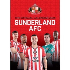 2026 Calendar Sunderland FC Month to View A3 Football Official Product