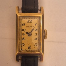 Vintage Eterna 14ct Gold Rare