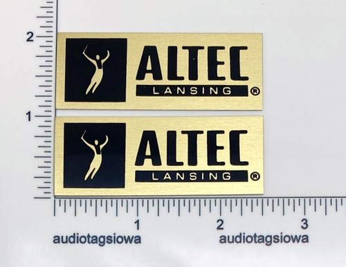 Altec lansing speaker - speaker, badge