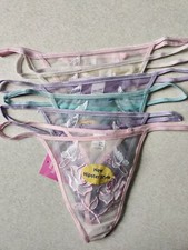 6 pairs g string thongs