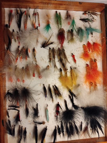 Wooden double box flies - wooden,