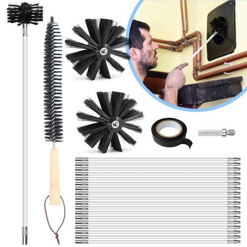 24pcs chimney cleaning brush - 24pcs,
