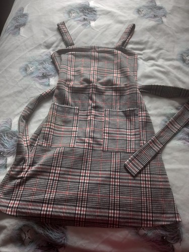 Ladies tartan pinafore - ladies,