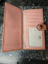 Pink Coach Wallet /card holder
