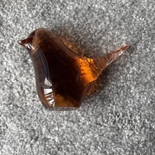 Vintage Wedgewood Amber Glass