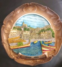 Vintage hand coloured souvenir