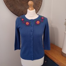 Monsoon Blue Embroidered